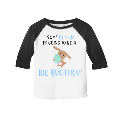 Easter Big Brother Some Bunny Pregnancy Announcement Shirt for Boys