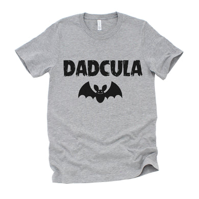 Dadcula Funny Halloween Shirt for Dad, Dracula Monster Dadcula Tee for Men