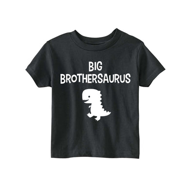 Big Brother Announcement Big Brothersaurus Dinosaur Shirt for Toddler Boys