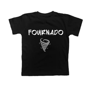Fournado 4th Birthday Shirt for Toddler Boys