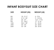 Load image into Gallery viewer, Farm Help on the Way Future Farmer Pregnancy Announcement Baby Bodysuit