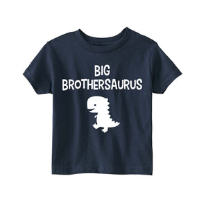 Big Brother Announcement Big Brothersaurus Dinosaur Shirt for Toddler Boys