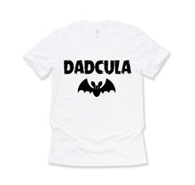 Load image into Gallery viewer, Dadcula Funny Halloween Shirt for Dad, Dracula Monster Dadcula Tee for Men