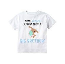 Load image into Gallery viewer, Easter Big Brother Some Bunny Pregnancy Announcement Shirt for Boys