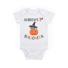Load image into Gallery viewer, 1st Halloween Outfit for Baby Girl - First Halloween Personalized Bodysuit Shirt for Girls